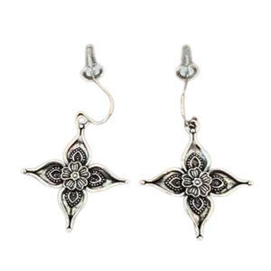 Flower Hook Earrings